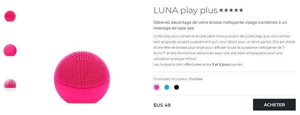 Máy rửa mặt Foreo Luna Play Plus vừa tốt vừa giá cả cạnh tranh định phải mua dùng