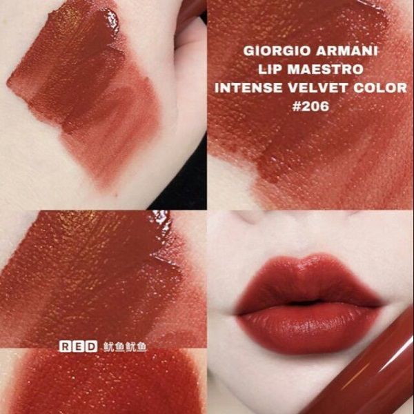 Cảm nhận về son kem lì Giorgio Armani Lip Maestro mới nhất và giá bán trên thị trường hiện nay