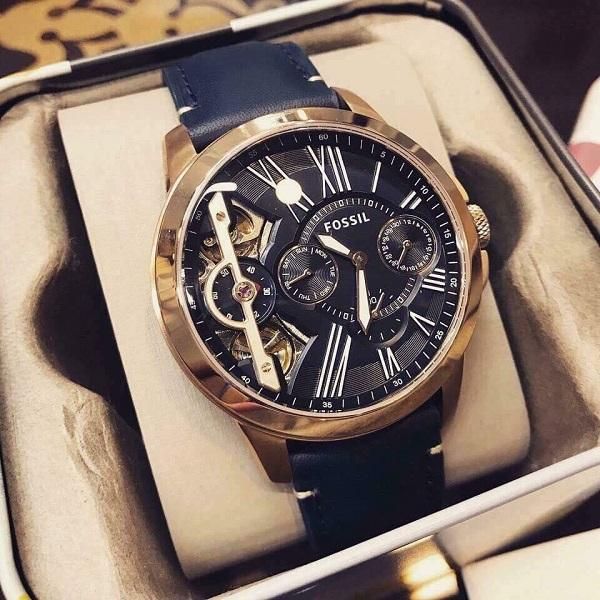 Đồng hồ cơ lai pin Quartz Twist là gì? Các mẫu đồng hồ Fossil máy quartz twist trendy - 1