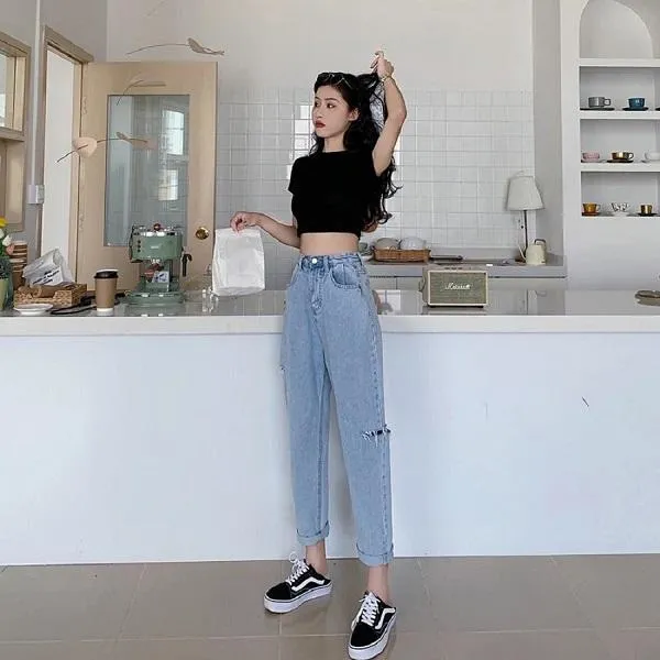 10+ ý tưởng cho áo croptop mặc với quần gì là xu hướng rất phổ biến