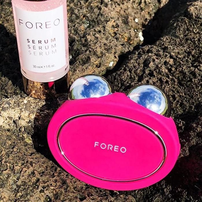 Combo Nước Hoa Chanel Bleu EDP 100ml + Máy Massage Nâng Cơ Mặt Foreo Bear Full Hồng Đậm - Nước hoa - Vua Hàng Hiệu