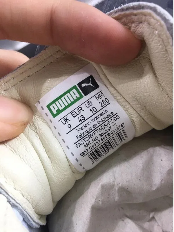 8 cách phân biệt kiểm tra giày Puma chính hãng thật giả rất chuẩn xác - 7