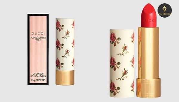 Review các màu Son Gucci Rouge À Lèvres Satin Lipstick vô cùng đẹp mua nhiều hiện nay