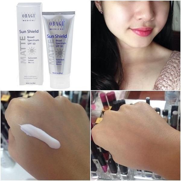 Review kem chống nắng cao cấp Obagi SPF 50 matte chiết xuất từ thiên nhiên - 7