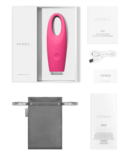 Review chi tiết máy massage mắt Foreo Iris xóa tan vết nhăn và bọng mắt