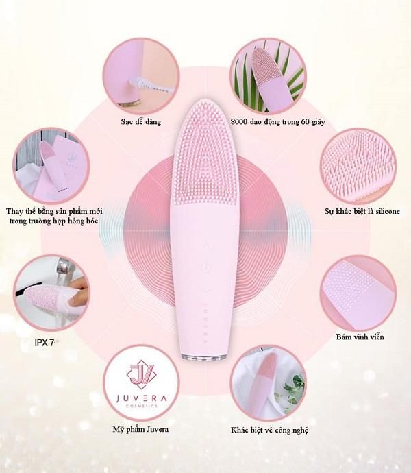Review máy rửa mặt Juvera S 