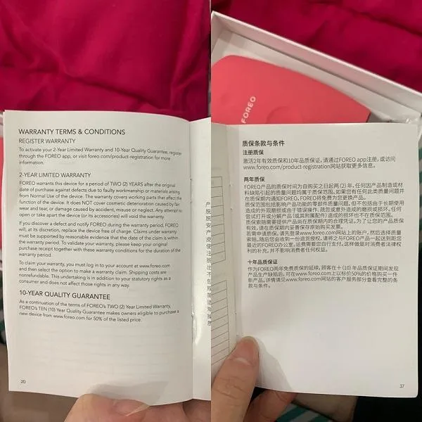 Review máy triệt lông vĩnh viễn Foreo Peach và hướng dẫn cách sử dụng tại nhà - 15