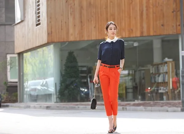 Bí quyết phối đồ áo màu tím mặc với quần gì để bắt kịp trend trendy