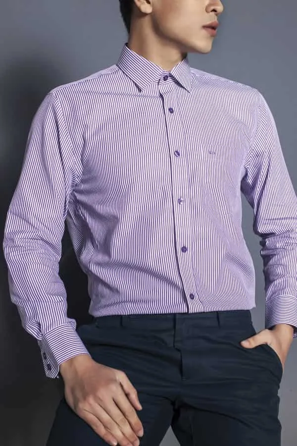 Bí quyết phối đồ áo màu tím mặc với quần gì để bắt kịp trend trendy