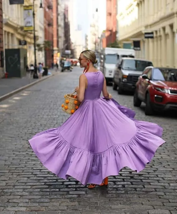 Bí quyết phối đồ áo màu tím mặc với quần gì để bắt kịp trend trendy