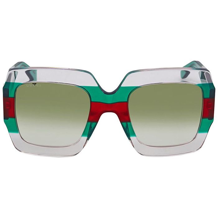 Kính Mát Gucci Green Gradient Square Sunglasses GG0178S 001 54 - Kính mắt - Vua Hàng Hiệu