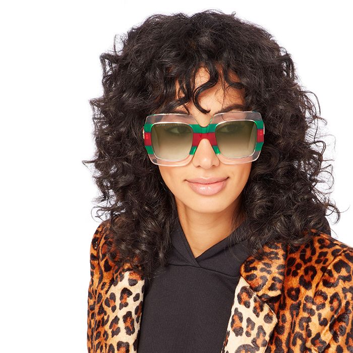 Kính Mát Gucci Green Gradient Square Sunglasses GG0178S 001 54 - Kính mắt - Vua Hàng Hiệu