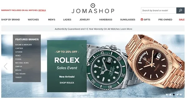 Hướng dẫn cách order hàng Jomashop về Việt Nam rất chi tiết