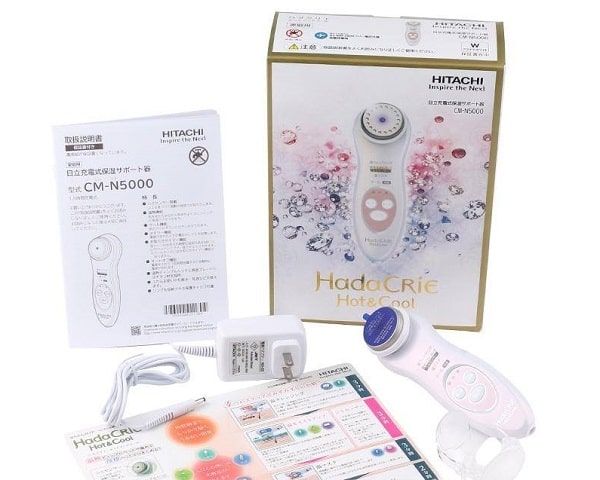 Review máy massage mặt Hitachi Hada Crie N5000 so với với các phiên bản khác