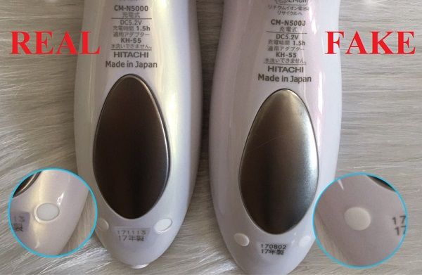 Review máy massage mặt Hitachi Hada Crie N5000 so với với các phiên bản khác