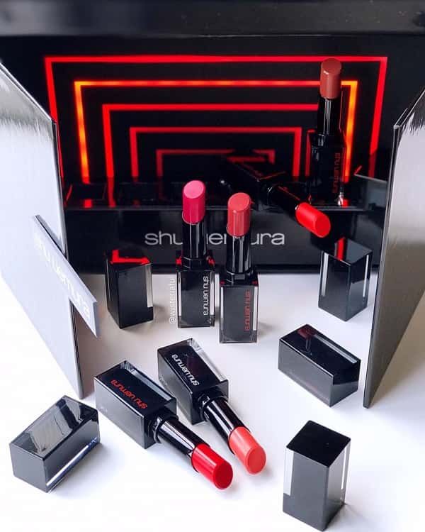 Review 3 màu son Shu Uemura Amplified vỏ đen trendy 2025