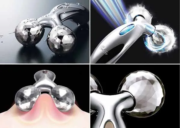 Review công dụng và cách dùng Refa Carat Face cây lăn massage mặt của hãng MTG - 2