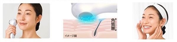 Review máy massage mặt Hitachi Hada Crie N5000 so với với các phiên bản khác