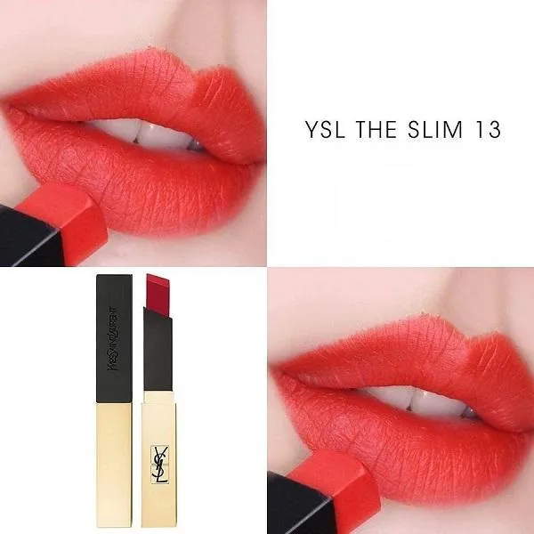 Swtach và review 13 thỏi son YSL Rouge Pur Couture The Slim vô cùng đẹp
