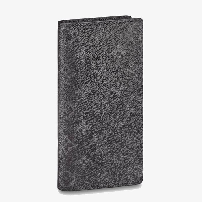 Ví Nam Louis Vuitton LV Brazza Wallet Canvas Màu Đen - Túi xách - Vua Hàng Hiệu