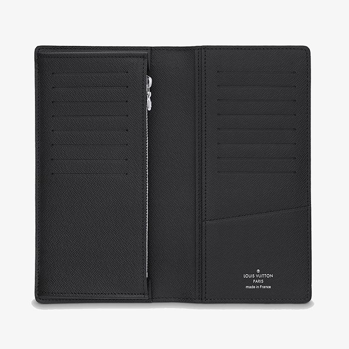 Ví Nam Louis Vuitton LV Brazza Wallet Canvas Màu Đen - Túi xách - Vua Hàng Hiệu