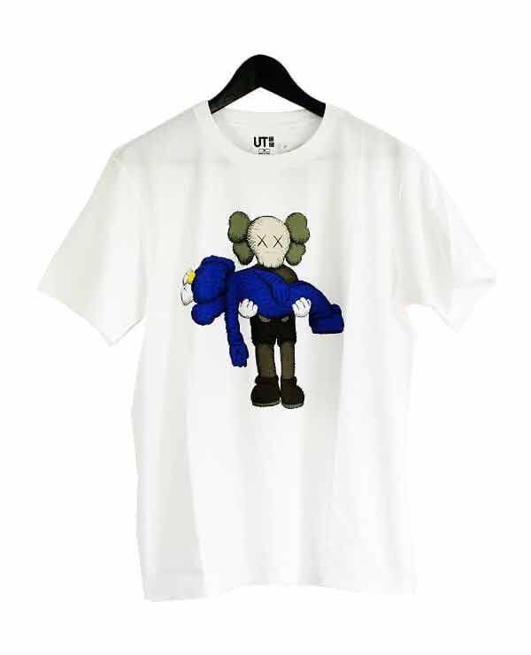 Áo Phông Kaws x Uniqlo UT Họa Tiết Xanh Cho Mùa Hè Size S - Thời trang - Vua Hàng Hiệu