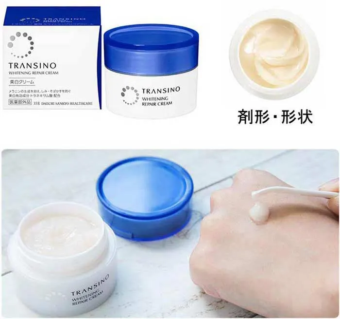 Review kem dưỡng làm mờ nám Transino công dụng thành phần cách dùng giá bán - 3