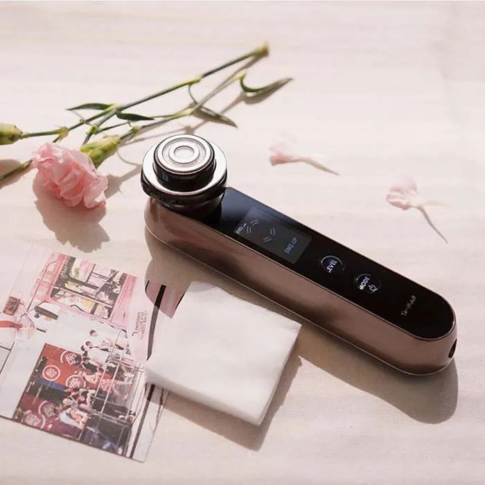 Máy Massage Chăm Sóc Da Mặt 5 Chức Năng Yaman HRF-10T - Máy massage - Vua Hàng Hiệu