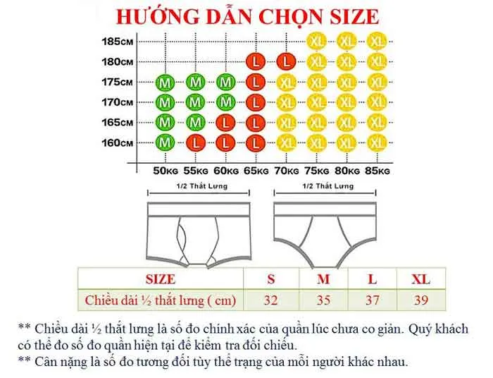 Cách chọn size quần nam rất chuẩn xác đầy đủ các loại