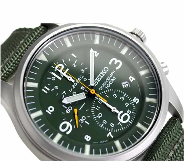 Review chi tiết dòng đồng hồ Seiko Chronograph có gì khác biệt