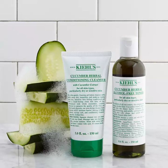 Sữa Rửa Mặt Dưa Leo Kiehl's Cucumber Herbal Conditioning Cleanser 150ml - Sữa Rửa Mặt - Vua Hàng Hiệu