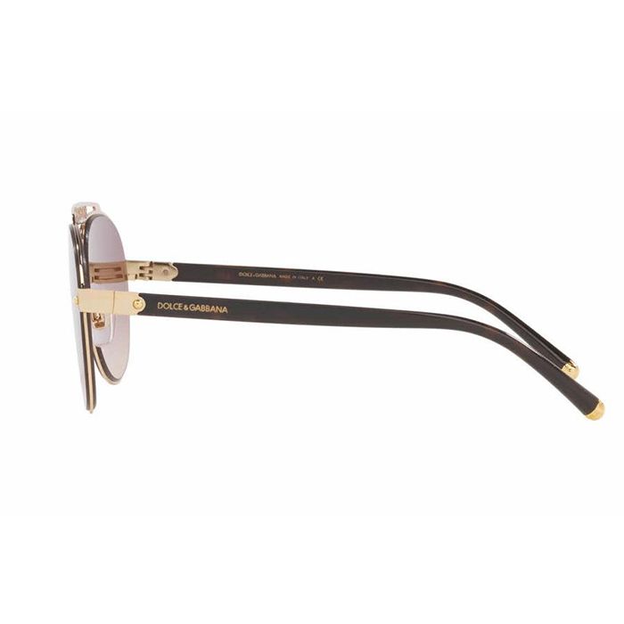 Kính Mát Dolce & Gabbana D&G DG2235 Gold/Brown Gradient Lens - Kính mắt - Vua Hàng Hiệu