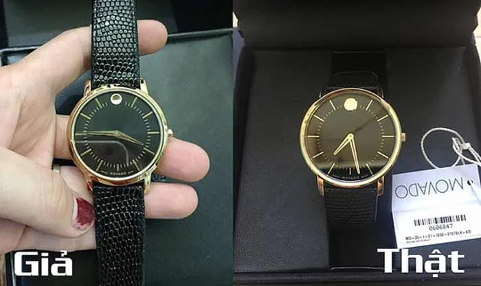 9 cách phân biệt đồng hồ Movado thật giả nhanh và chính xác