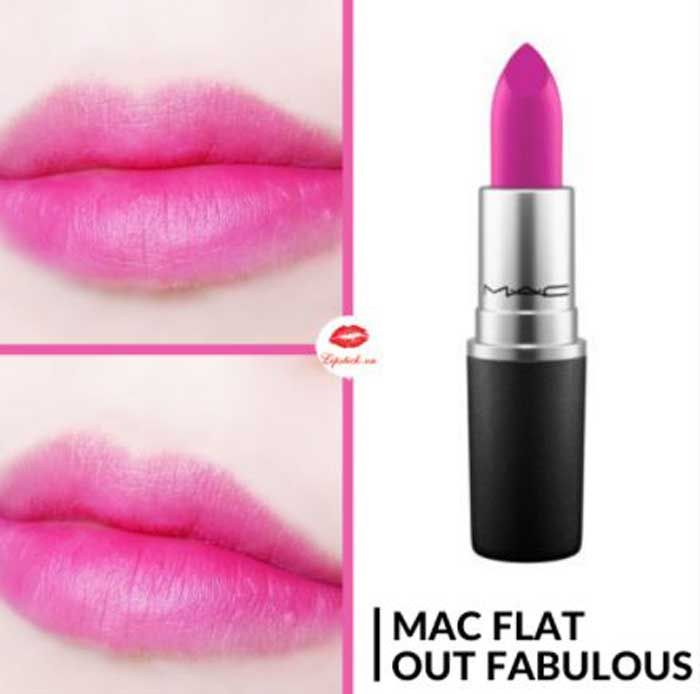 Bảng màu son MAC Retro Matte siêu lì vô cùng đẹp và giá bán năm nay