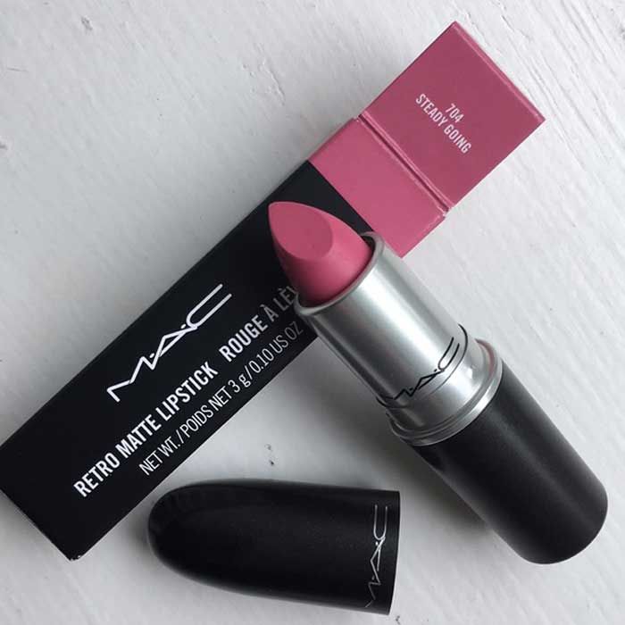 Bảng màu son MAC Retro Matte siêu lì vô cùng đẹp và giá bán năm nay