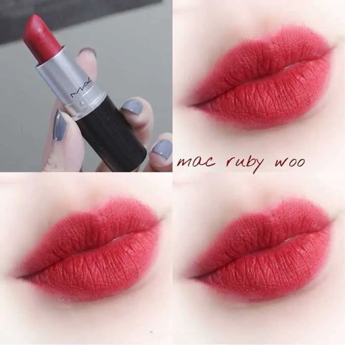 Bảng màu son MAC Retro Matte siêu lì vô cùng đẹp và giá bán năm nay