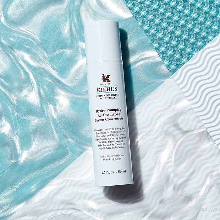 Serum Dưỡng Ẩm Kiehl's Hydro-Plumping Re-Texturizing Serum Concentrate 50ml - Mỹ phẩm - Vua Hàng Hiệu