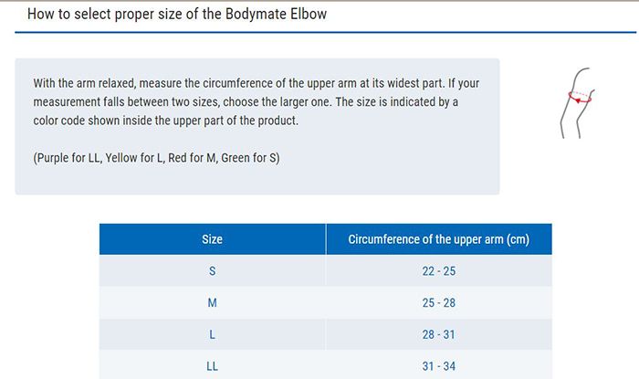 Băng Bảo Vệ Khuỷu Tay Zamst Bodymate Elbow Màu Đen Size S - Phụ kiện thể thao - Vua Hàng Hiệu