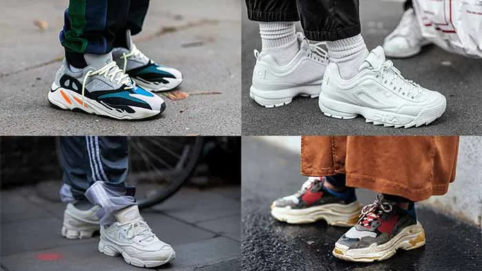 Giày Chunky sneaker là gì? Top 10+ đôi giày Chunky chất nhất