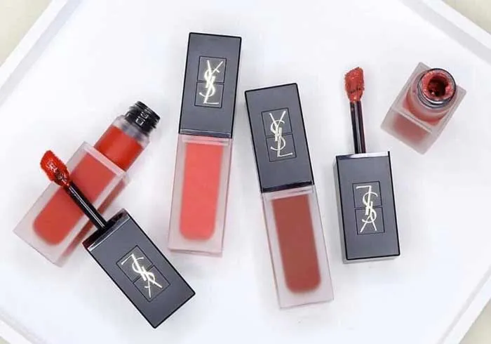 Top 5 dòng son kem YSL bán chạy trên toàn thế giới