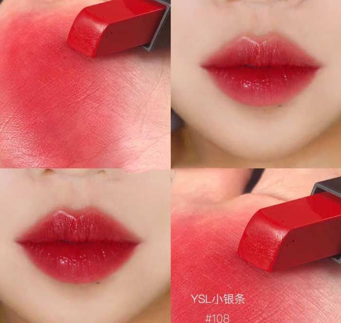 Review top 6 màu son YSL The Slim Sheer vỏ bạc vô cùng đẹp