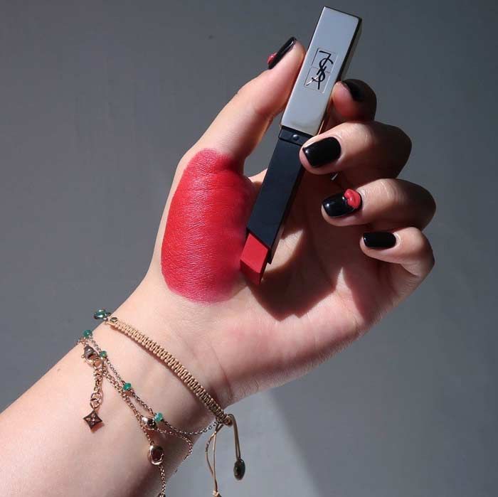 Review top 6 màu son YSL The Slim Sheer vỏ bạc vô cùng đẹp