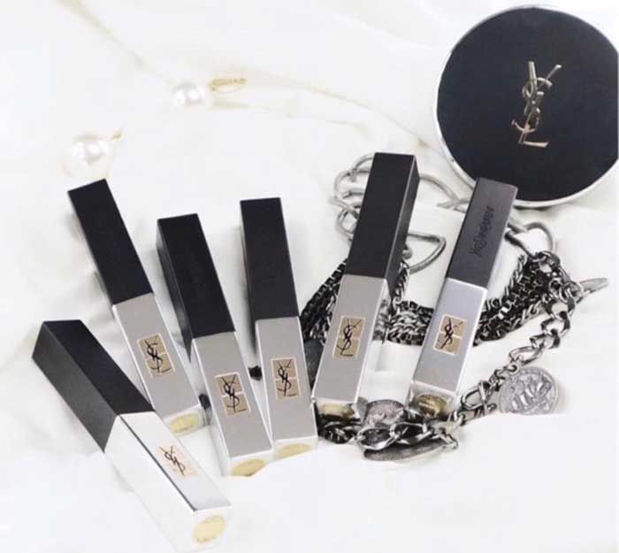 Review top 6 màu son YSL The Slim Sheer vỏ bạc vô cùng đẹp