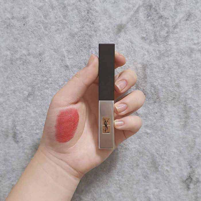 Review top 6 màu son YSL The Slim Sheer vỏ bạc vô cùng đẹp