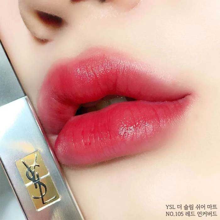 Review top 6 màu son YSL The Slim Sheer vỏ bạc vô cùng đẹp