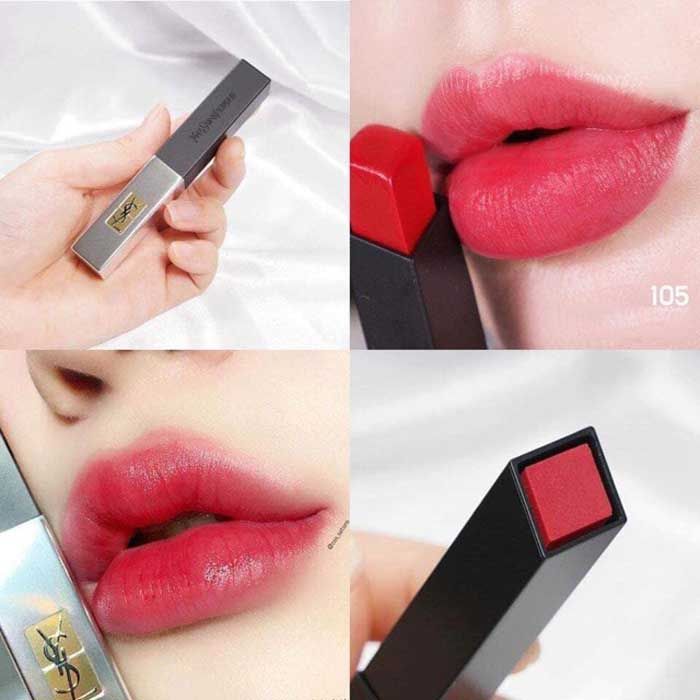 Review top 6 màu son YSL The Slim Sheer vỏ bạc vô cùng đẹp