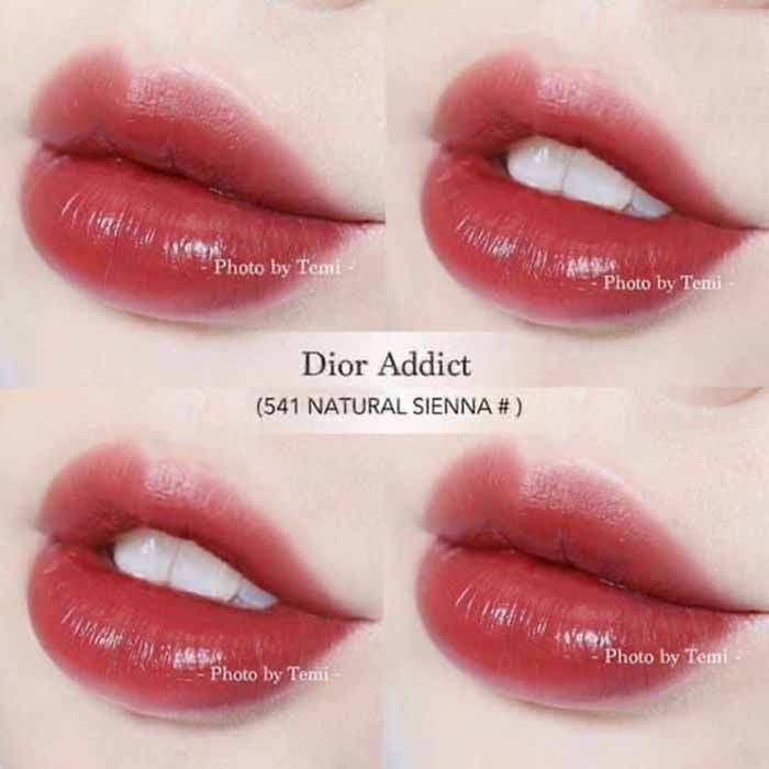 Son Kem Dior Addict Lip Tattoo 541 Natural Sienna Màu Đỏ Đất - Son Môi - Vua Hàng Hiệu