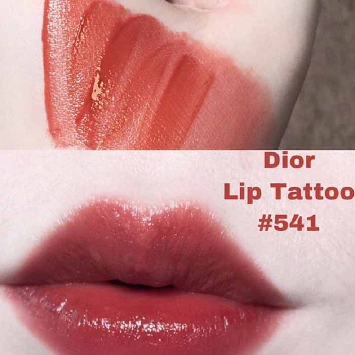 Son Kem Dior Addict Lip Tattoo 541 Natural Sienna Màu Đỏ Đất - Son Môi - Vua Hàng Hiệu