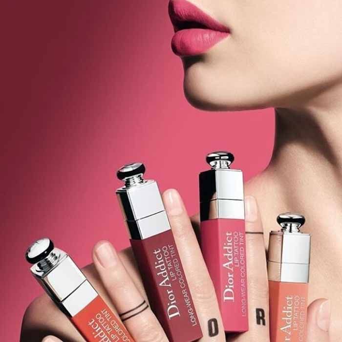 Son Kem Dior Addict Lip Tattoo 541 Natural Sienna Màu Đỏ Đất - Son Môi - Vua Hàng Hiệu