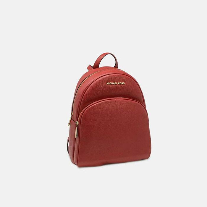 Balo Michael Kors MK Medium Abbey Backpack Màu Đỏ - Túi xách - Vua Hàng Hiệu